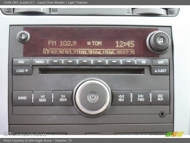 Liquid Silver Metallic / Light Titanium 2008 GMC Acadia SLT