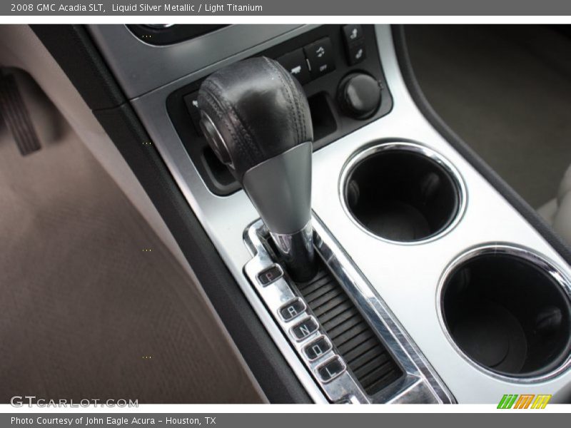 Liquid Silver Metallic / Light Titanium 2008 GMC Acadia SLT