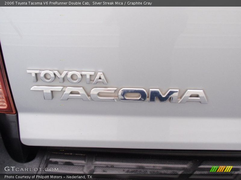 Silver Streak Mica / Graphite Gray 2006 Toyota Tacoma V6 PreRunner Double Cab