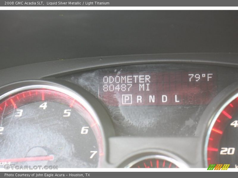 Liquid Silver Metallic / Light Titanium 2008 GMC Acadia SLT