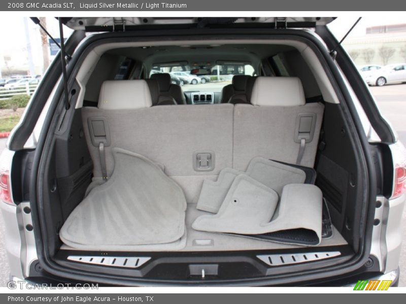 Liquid Silver Metallic / Light Titanium 2008 GMC Acadia SLT