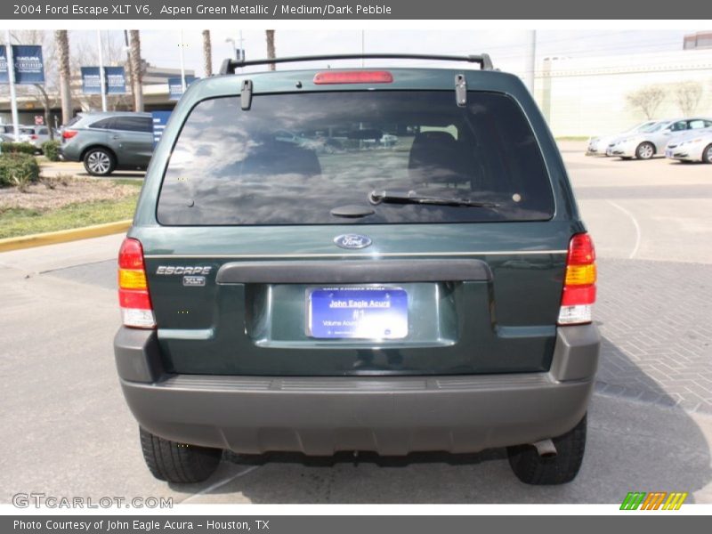 Aspen Green Metallic / Medium/Dark Pebble 2004 Ford Escape XLT V6