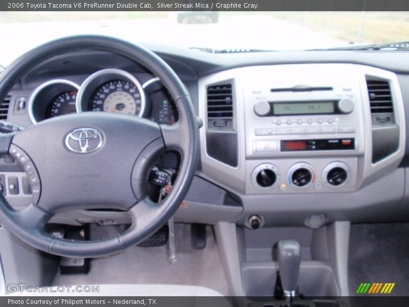 Silver Streak Mica / Graphite Gray 2006 Toyota Tacoma V6 PreRunner Double Cab