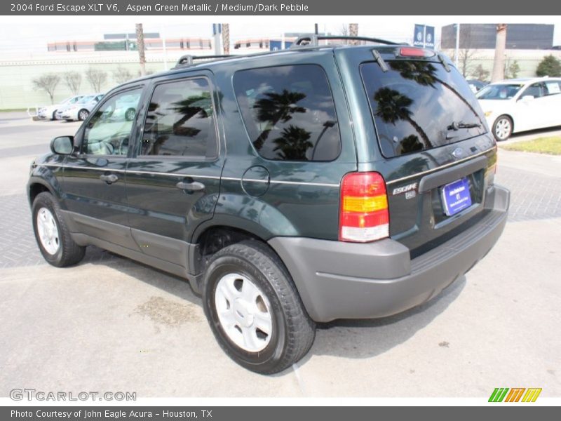Aspen Green Metallic / Medium/Dark Pebble 2004 Ford Escape XLT V6