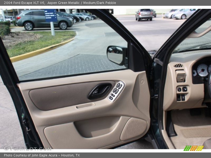 Aspen Green Metallic / Medium/Dark Pebble 2004 Ford Escape XLT V6