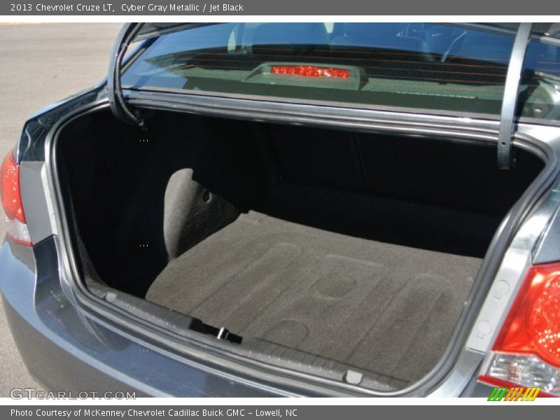 Cyber Gray Metallic / Jet Black 2013 Chevrolet Cruze LT