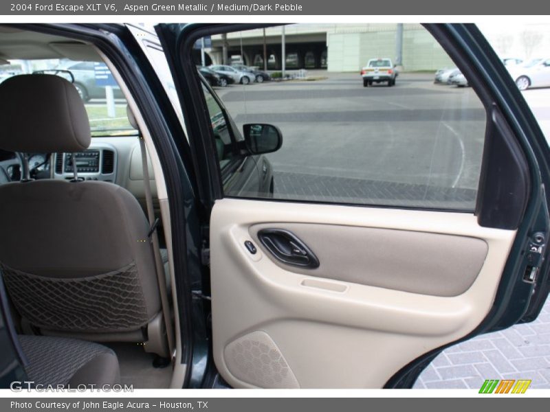 Aspen Green Metallic / Medium/Dark Pebble 2004 Ford Escape XLT V6