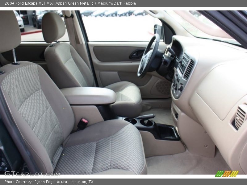 Aspen Green Metallic / Medium/Dark Pebble 2004 Ford Escape XLT V6