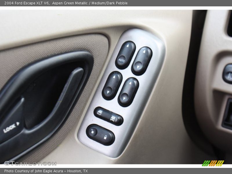 Aspen Green Metallic / Medium/Dark Pebble 2004 Ford Escape XLT V6