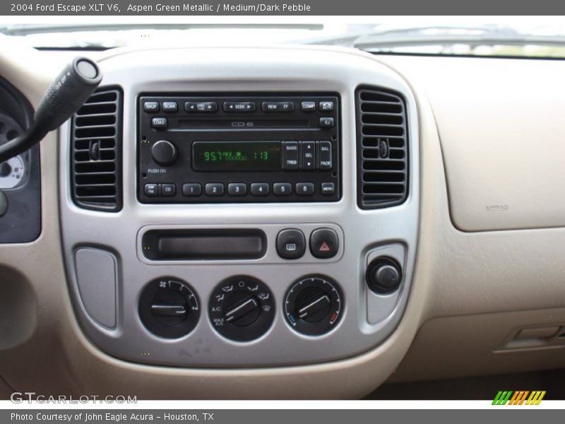 Aspen Green Metallic / Medium/Dark Pebble 2004 Ford Escape XLT V6