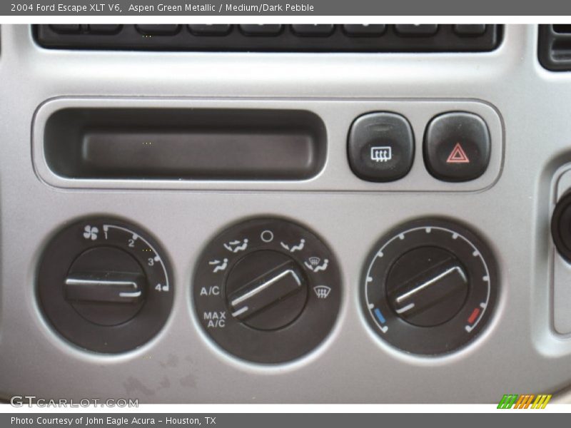 Aspen Green Metallic / Medium/Dark Pebble 2004 Ford Escape XLT V6