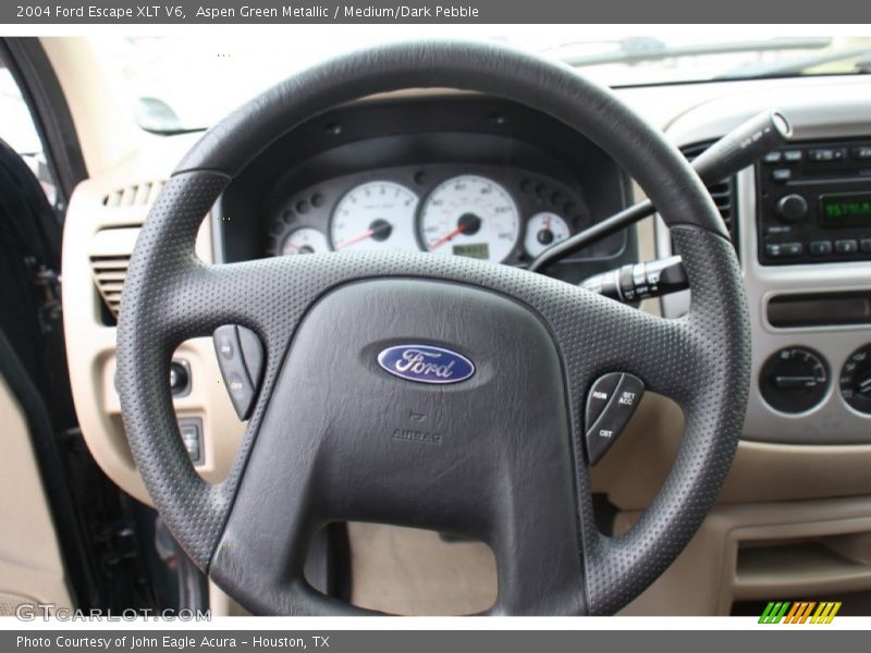 Aspen Green Metallic / Medium/Dark Pebble 2004 Ford Escape XLT V6