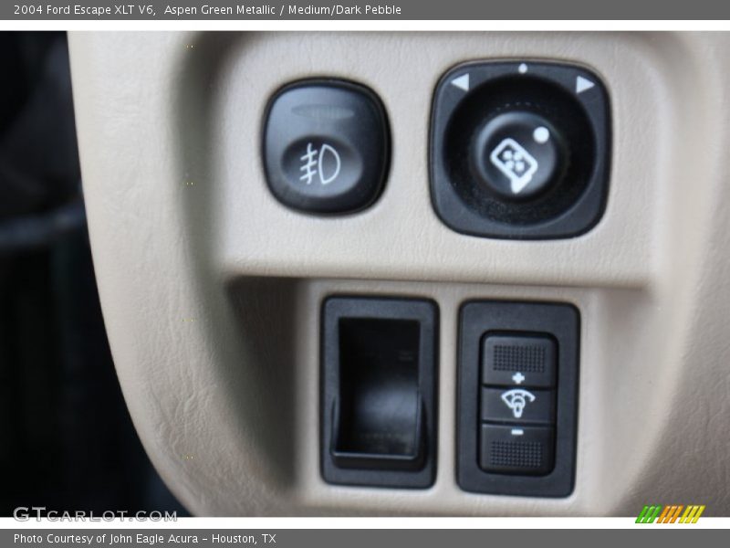 Aspen Green Metallic / Medium/Dark Pebble 2004 Ford Escape XLT V6