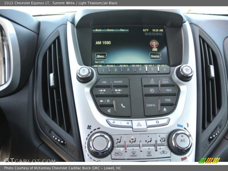 Summit White / Light Titanium/Jet Black 2013 Chevrolet Equinox LT