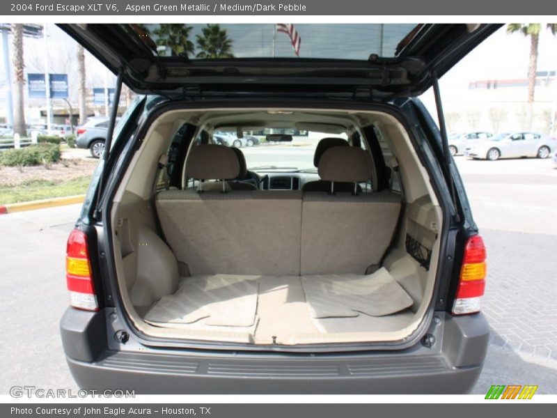 Aspen Green Metallic / Medium/Dark Pebble 2004 Ford Escape XLT V6