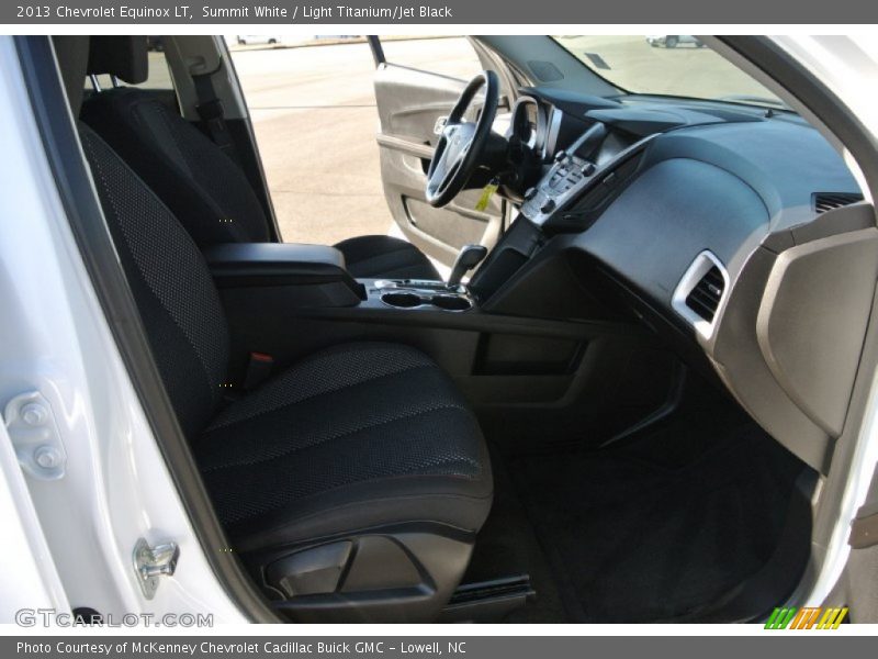 Summit White / Light Titanium/Jet Black 2013 Chevrolet Equinox LT