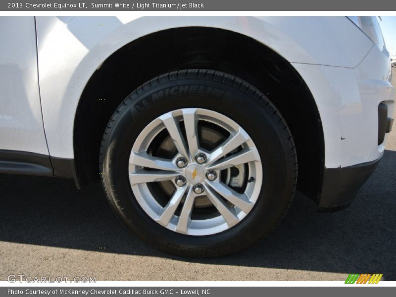 Summit White / Light Titanium/Jet Black 2013 Chevrolet Equinox LT