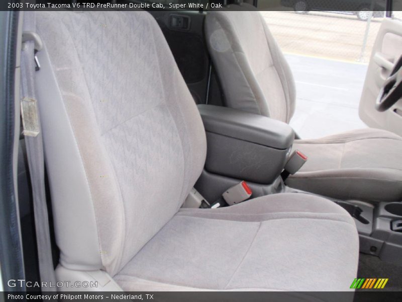 Super White / Oak 2003 Toyota Tacoma V6 TRD PreRunner Double Cab