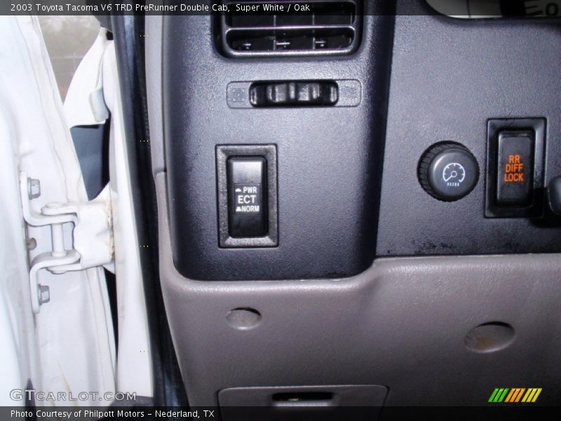 Super White / Oak 2003 Toyota Tacoma V6 TRD PreRunner Double Cab