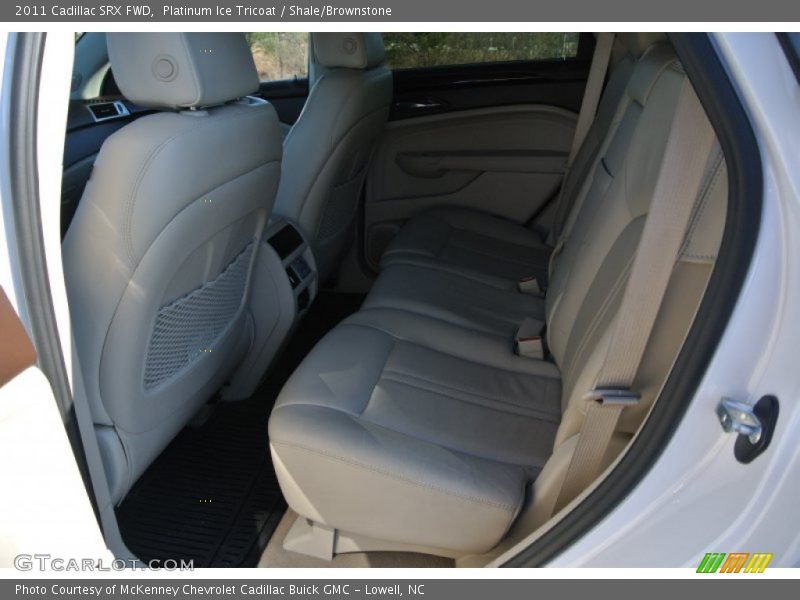 Platinum Ice Tricoat / Shale/Brownstone 2011 Cadillac SRX FWD