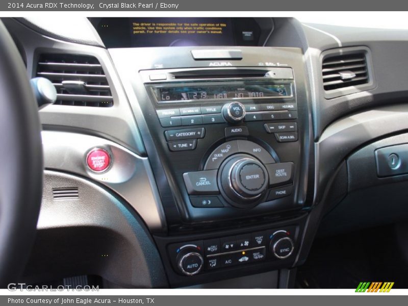 Crystal Black Pearl / Ebony 2014 Acura RDX Technology