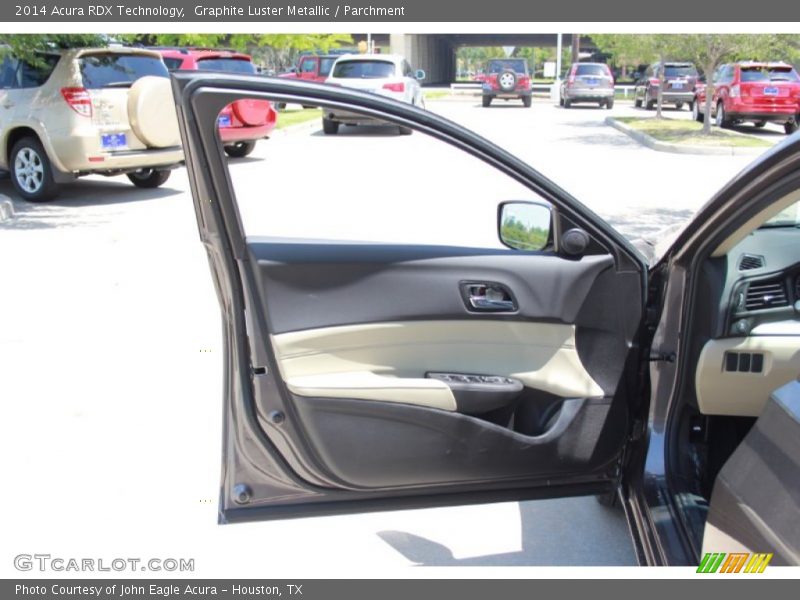 Graphite Luster Metallic / Parchment 2014 Acura RDX Technology