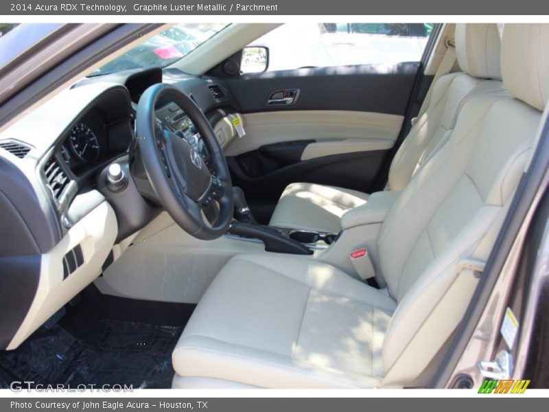 Graphite Luster Metallic / Parchment 2014 Acura RDX Technology