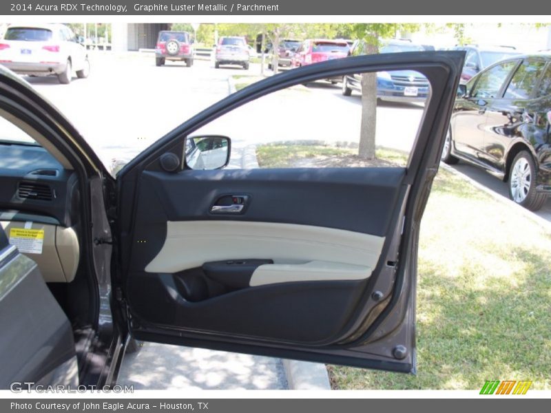 Graphite Luster Metallic / Parchment 2014 Acura RDX Technology