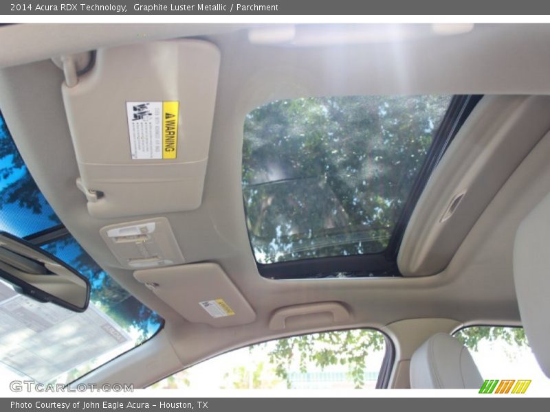 Graphite Luster Metallic / Parchment 2014 Acura RDX Technology