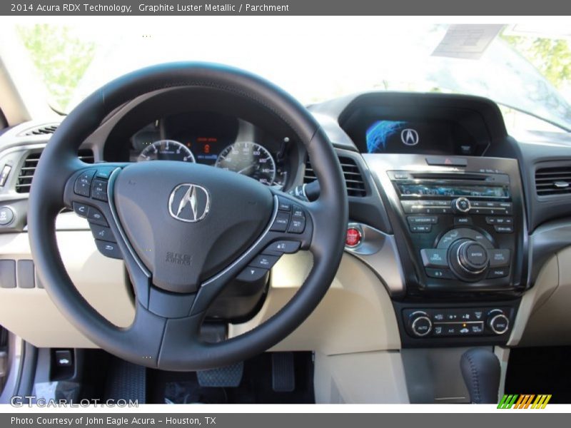 Graphite Luster Metallic / Parchment 2014 Acura RDX Technology
