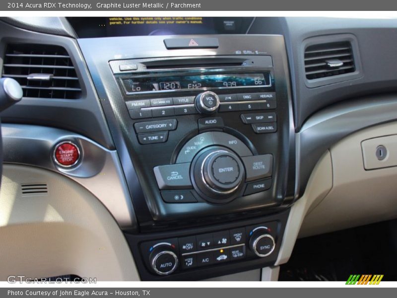 Graphite Luster Metallic / Parchment 2014 Acura RDX Technology