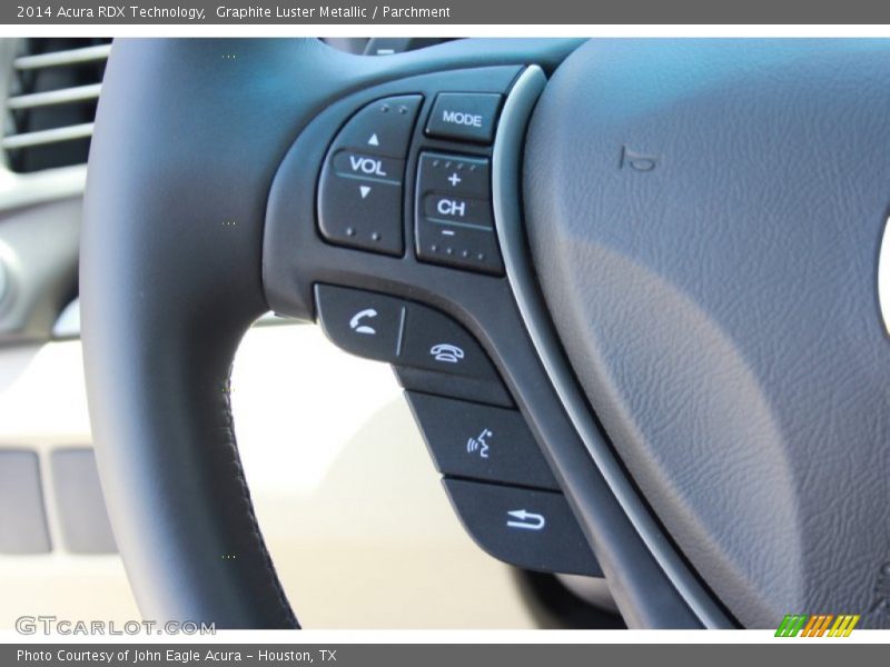 Graphite Luster Metallic / Parchment 2014 Acura RDX Technology