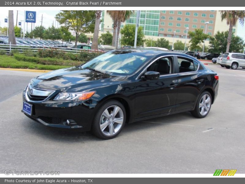 Crystal Black Pearl / Parchment 2014 Acura ILX 2.0L Technology