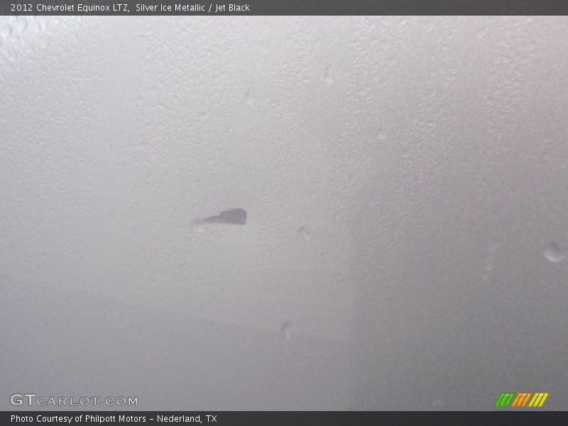 Silver Ice Metallic / Jet Black 2012 Chevrolet Equinox LTZ