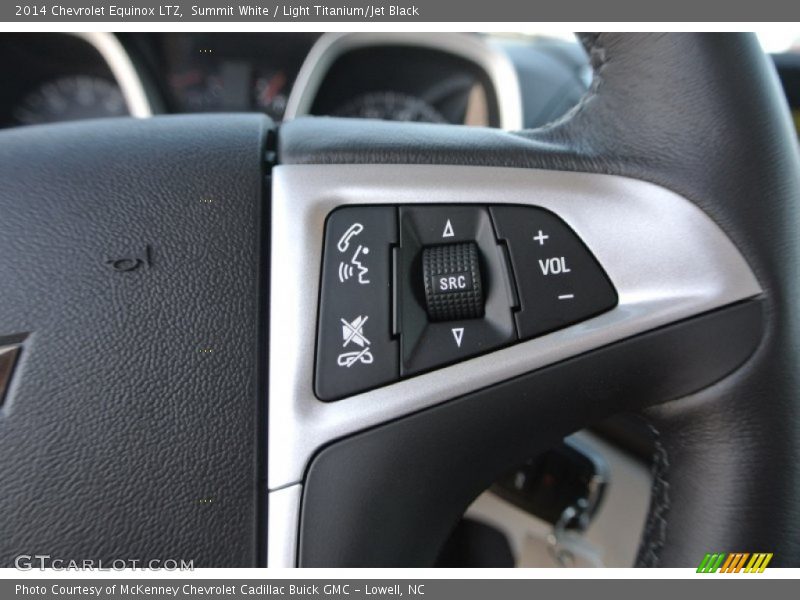 Summit White / Light Titanium/Jet Black 2014 Chevrolet Equinox LTZ