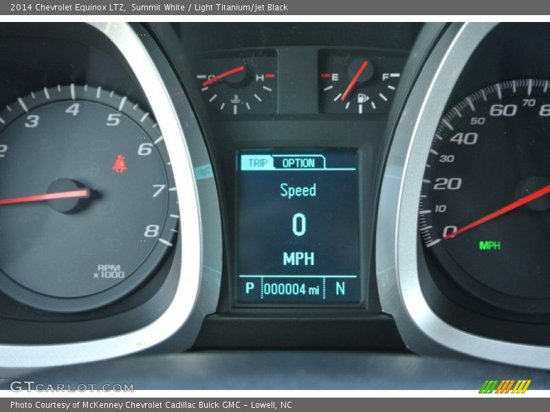 Summit White / Light Titanium/Jet Black 2014 Chevrolet Equinox LTZ