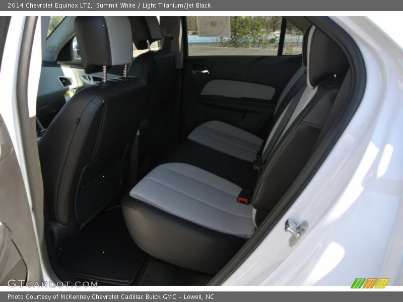 Summit White / Light Titanium/Jet Black 2014 Chevrolet Equinox LTZ