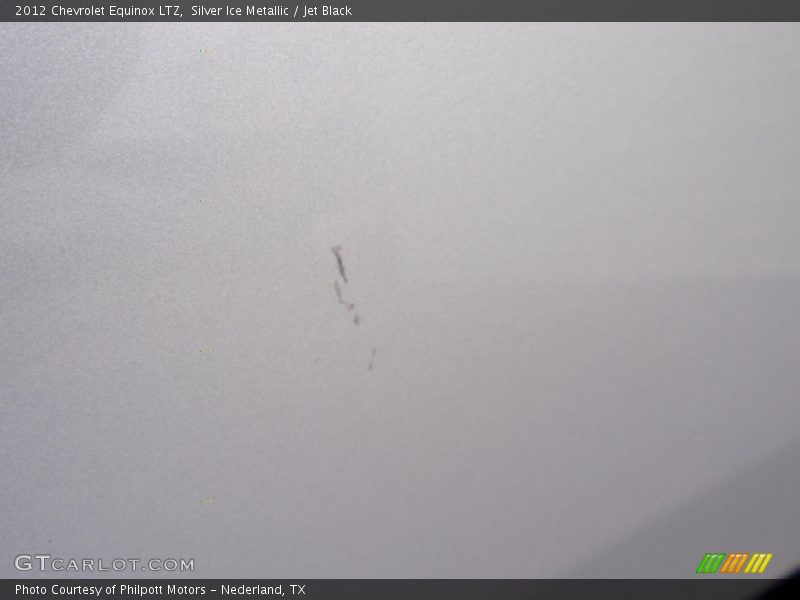 Silver Ice Metallic / Jet Black 2012 Chevrolet Equinox LTZ