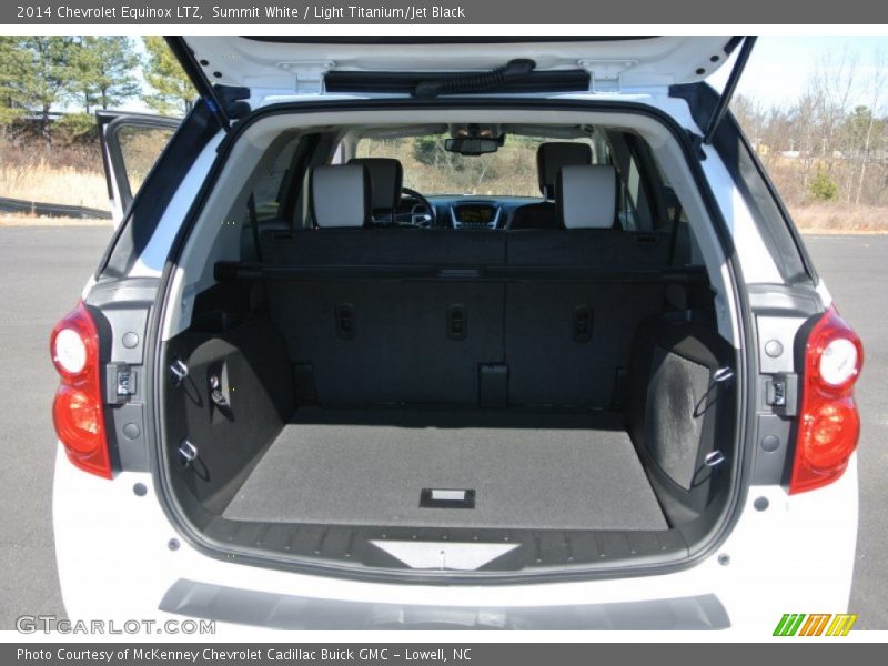 Summit White / Light Titanium/Jet Black 2014 Chevrolet Equinox LTZ