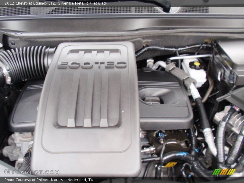 Silver Ice Metallic / Jet Black 2012 Chevrolet Equinox LTZ
