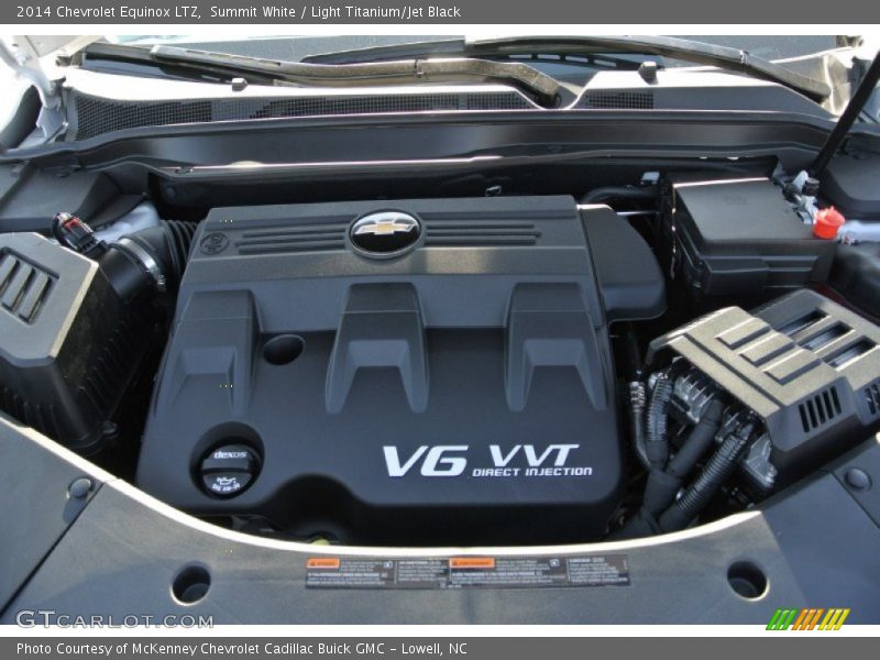 Summit White / Light Titanium/Jet Black 2014 Chevrolet Equinox LTZ