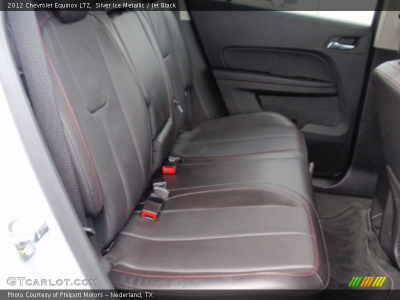 Silver Ice Metallic / Jet Black 2012 Chevrolet Equinox LTZ