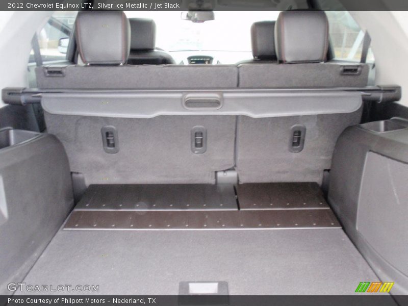 Silver Ice Metallic / Jet Black 2012 Chevrolet Equinox LTZ