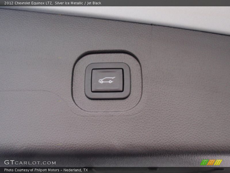 Silver Ice Metallic / Jet Black 2012 Chevrolet Equinox LTZ