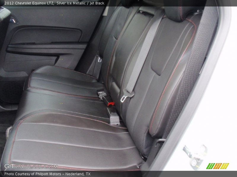 Silver Ice Metallic / Jet Black 2012 Chevrolet Equinox LTZ