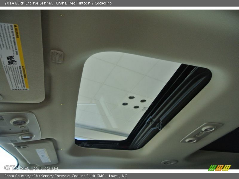 Crystal Red Tintcoat / Cocaccino 2014 Buick Enclave Leather