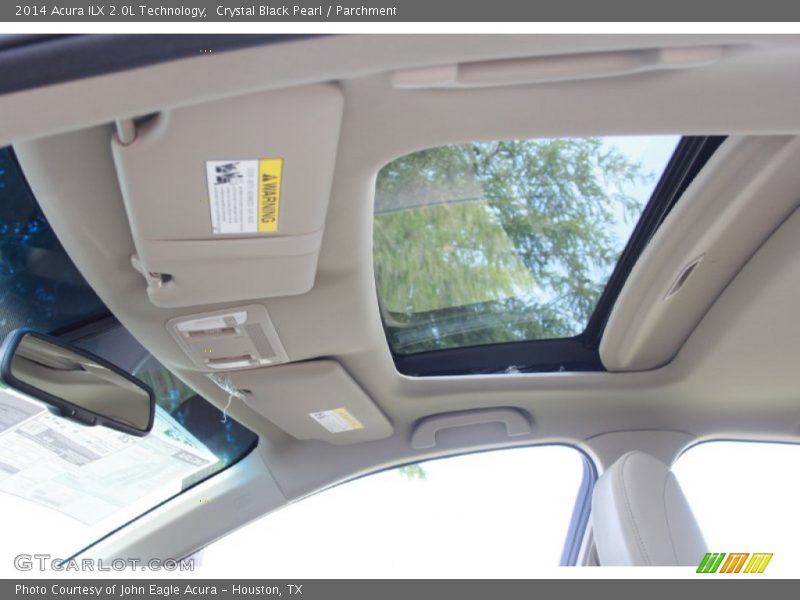Crystal Black Pearl / Parchment 2014 Acura ILX 2.0L Technology