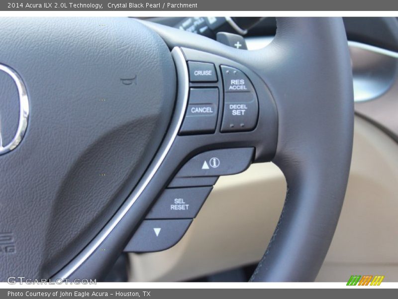 Crystal Black Pearl / Parchment 2014 Acura ILX 2.0L Technology