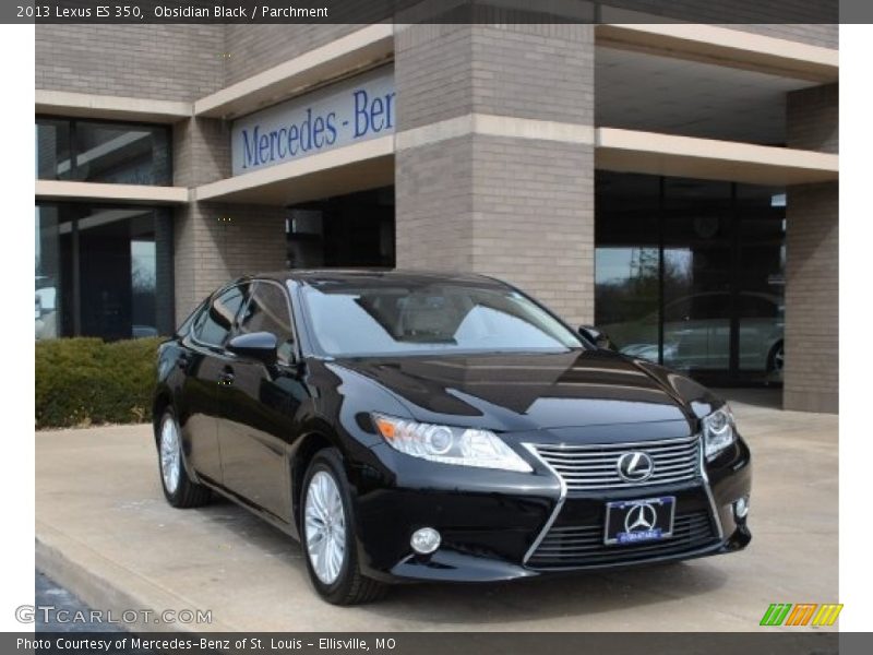 Obsidian Black / Parchment 2013 Lexus ES 350