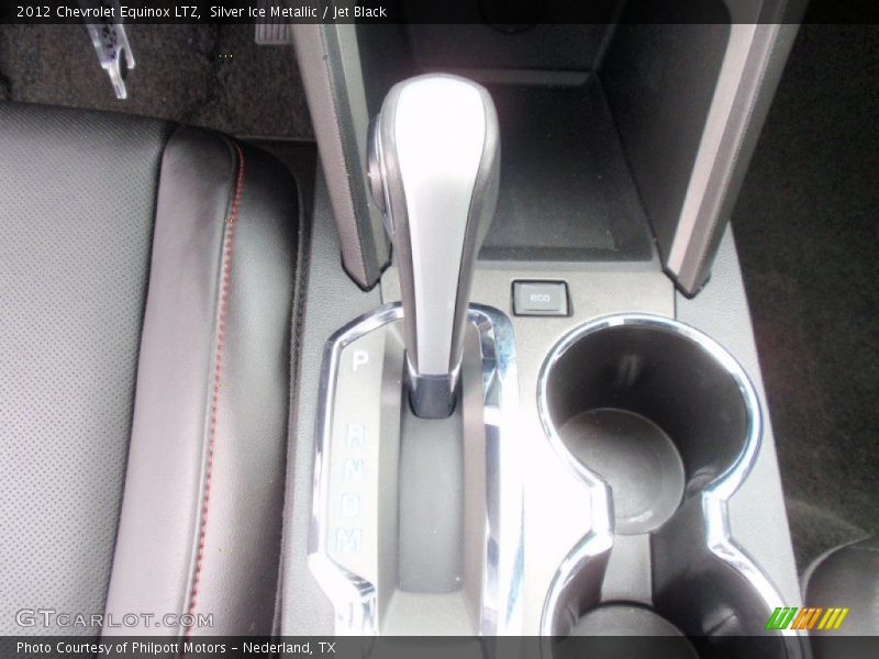Silver Ice Metallic / Jet Black 2012 Chevrolet Equinox LTZ